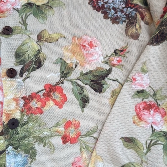 Southern Elegance Floral Cardigan Sweater - Picture 14 of 14